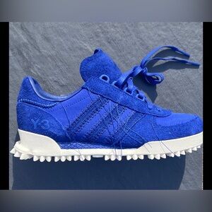 $330 ID4447 Men’s 5.5 Women’s 6.5 adidas Y-3 Marathon Suede 2023 Preowned W ❤️